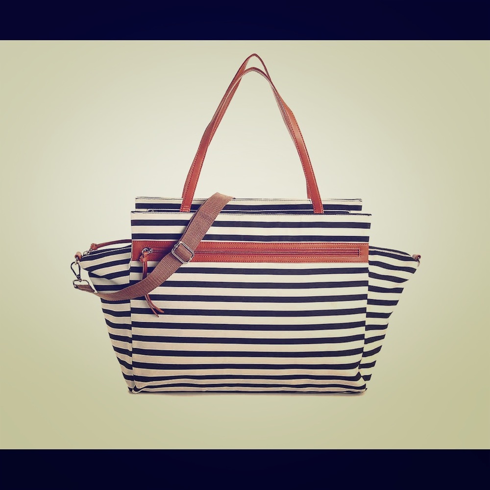 FIVE $ BAG WITH ANY ORDER!! Canvas Beach Bag!!